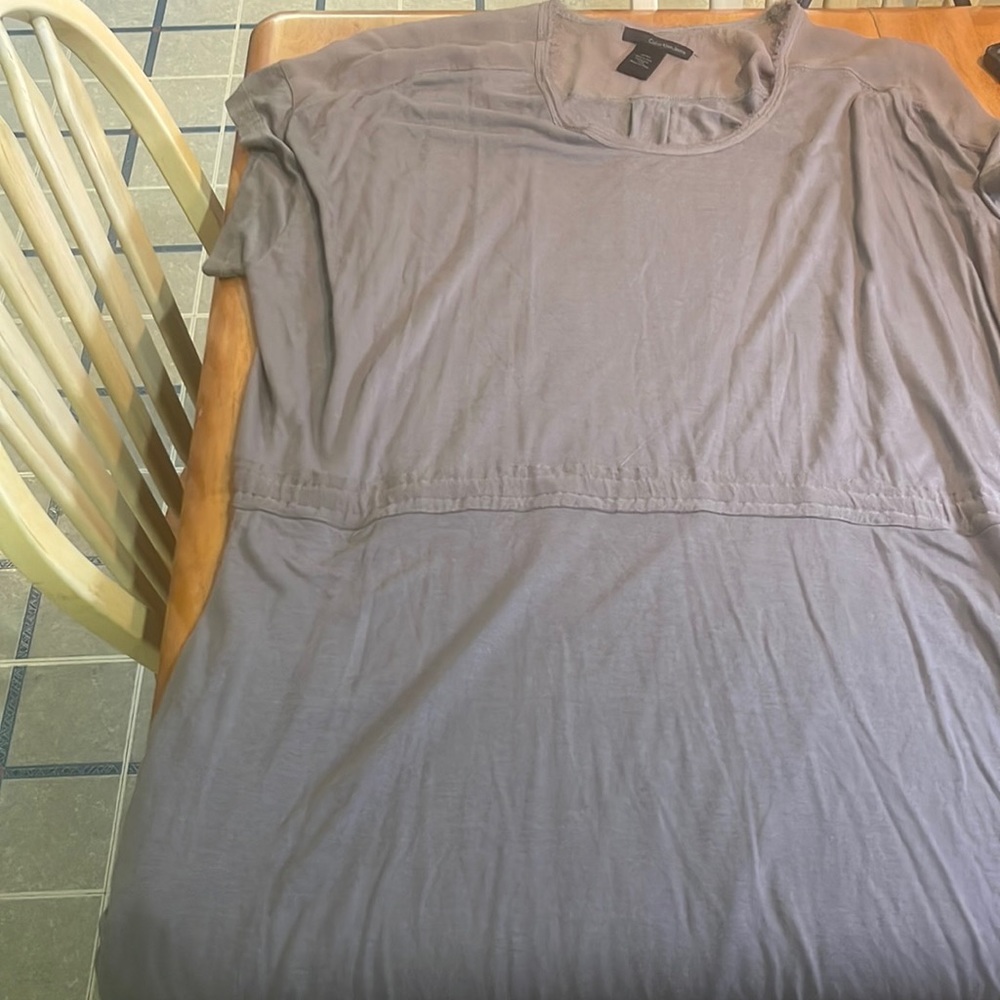 A Calvin Klein dress